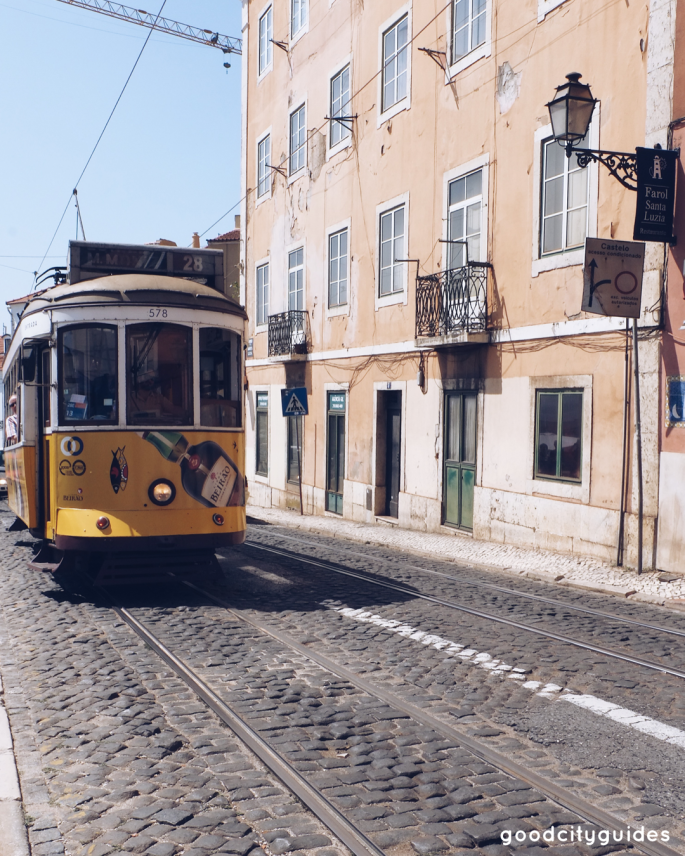 Lisbon tram 28 good city guides 2